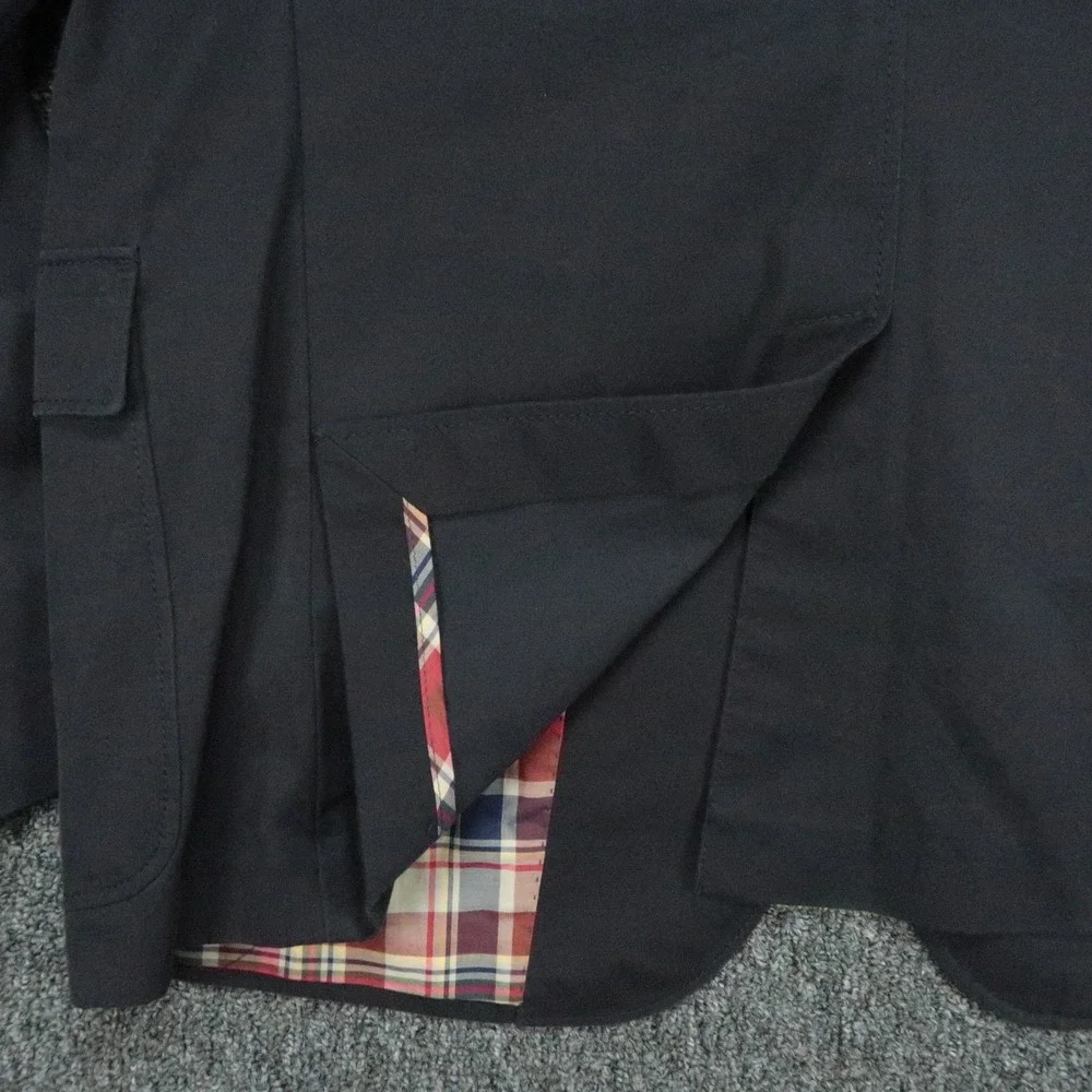 Gucci Blazer Mens 46R Blue Cotton Sport Coat Italy